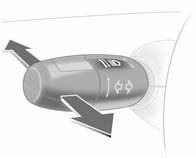 headlight flash = pull lever.