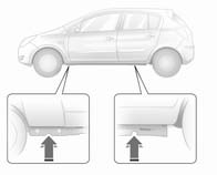 3. Ensure the jack is positioned