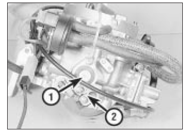 Fuel and exhaust systems - carburettor models