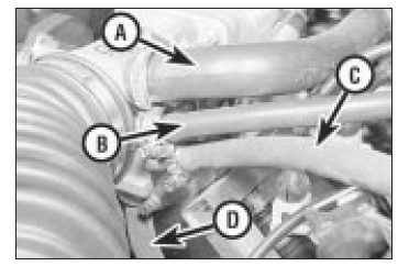 Fuel and exhaust systems - fuel-injected models