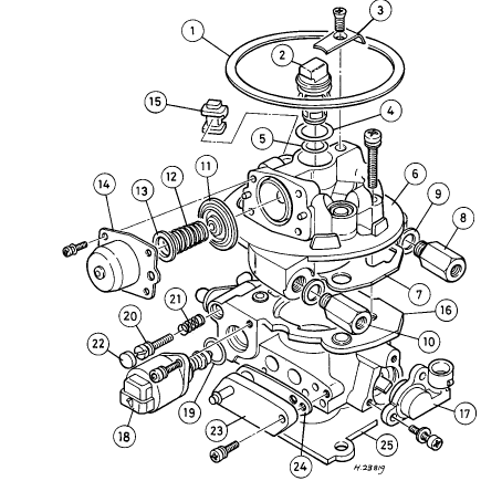 Fuel and exhaust systems - fuel-injected models