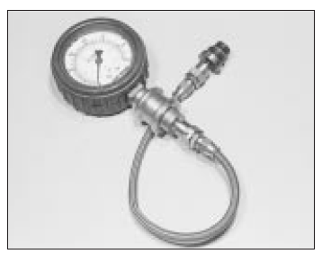 Cylinder compression gauge