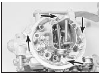 Fuel and exhaust systems - carburettor models