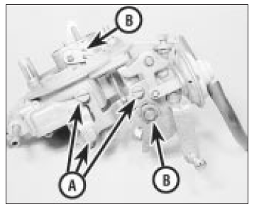 Fuel and exhaust systems - carburettor models