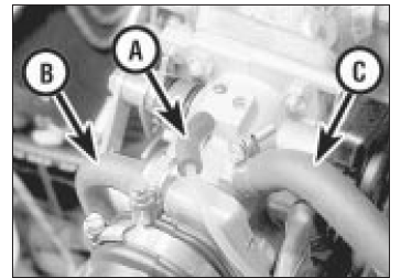 Fuel and exhaust systems - fuel-injected models