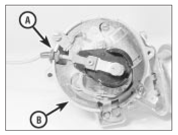 Contact breaker ignition system