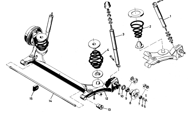 Suspension and steering